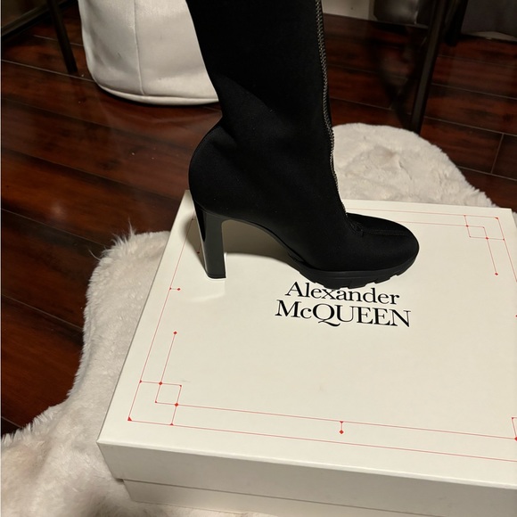 ALEXANDER MCQUEEN
Neoprene Zip Booties - Picture 7 of 8